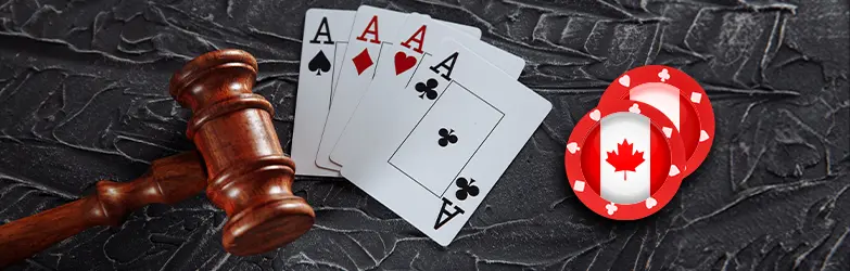 Législation de sjeux de casino en ligne au Canada